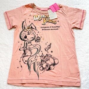 RARE New Mezzo Piano Berrie T shirt mermaid 140 short sleeve coron Japan kawaii